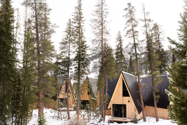 Explore 31 A-Frame Cabins at Colorado’s Trendy New Ski Resort