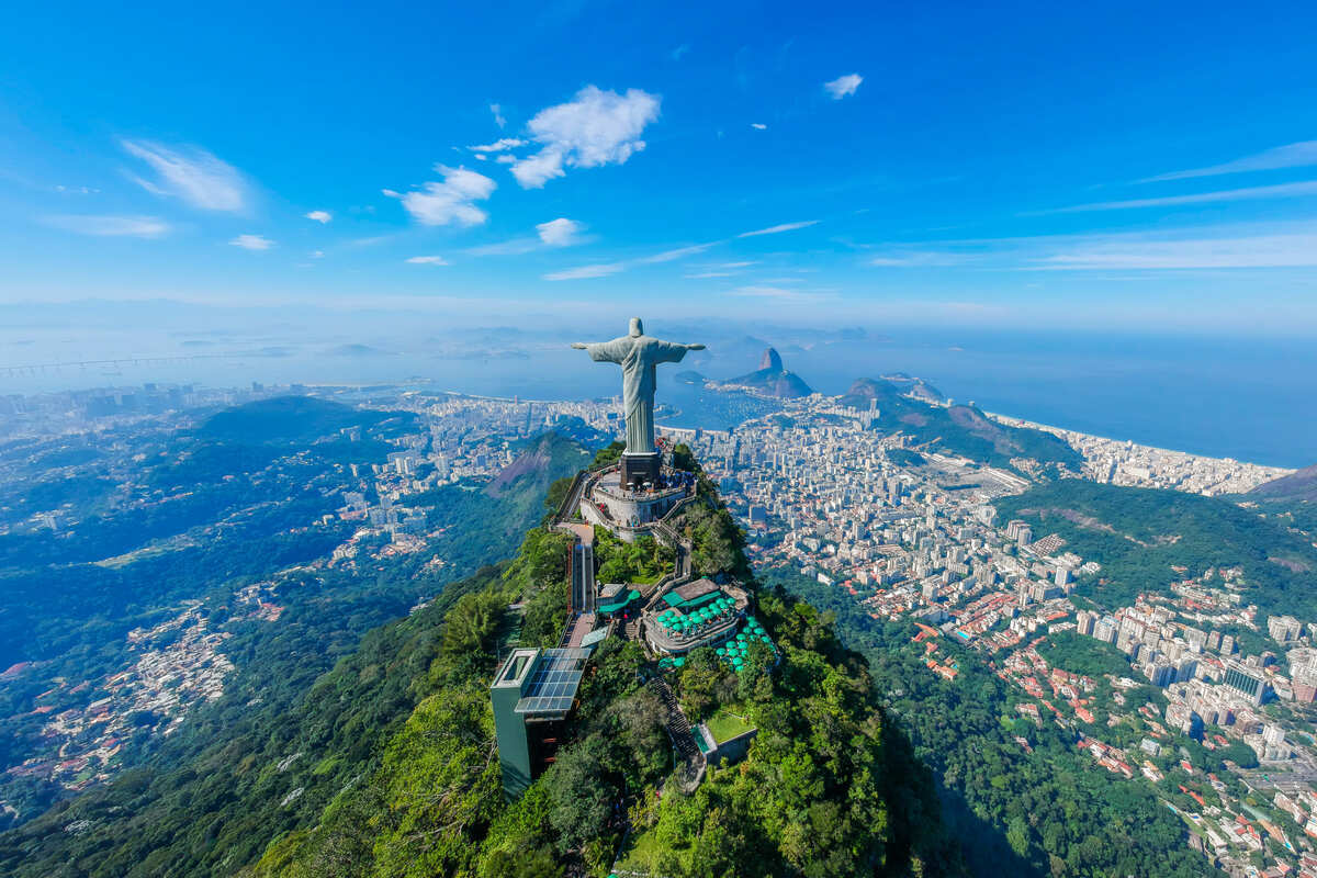 iBestTravel-Aerial-View-Of-Christ-In-Rio-de-Janeiro-Brazil