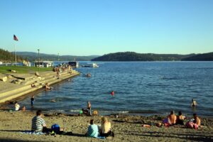 the Coeur d'Alene City Park, iBestTravel